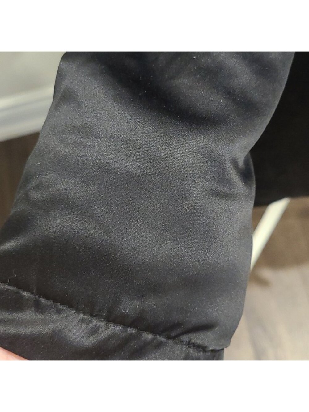 Bebe Black satin feel jacket - Picture 4 of 12